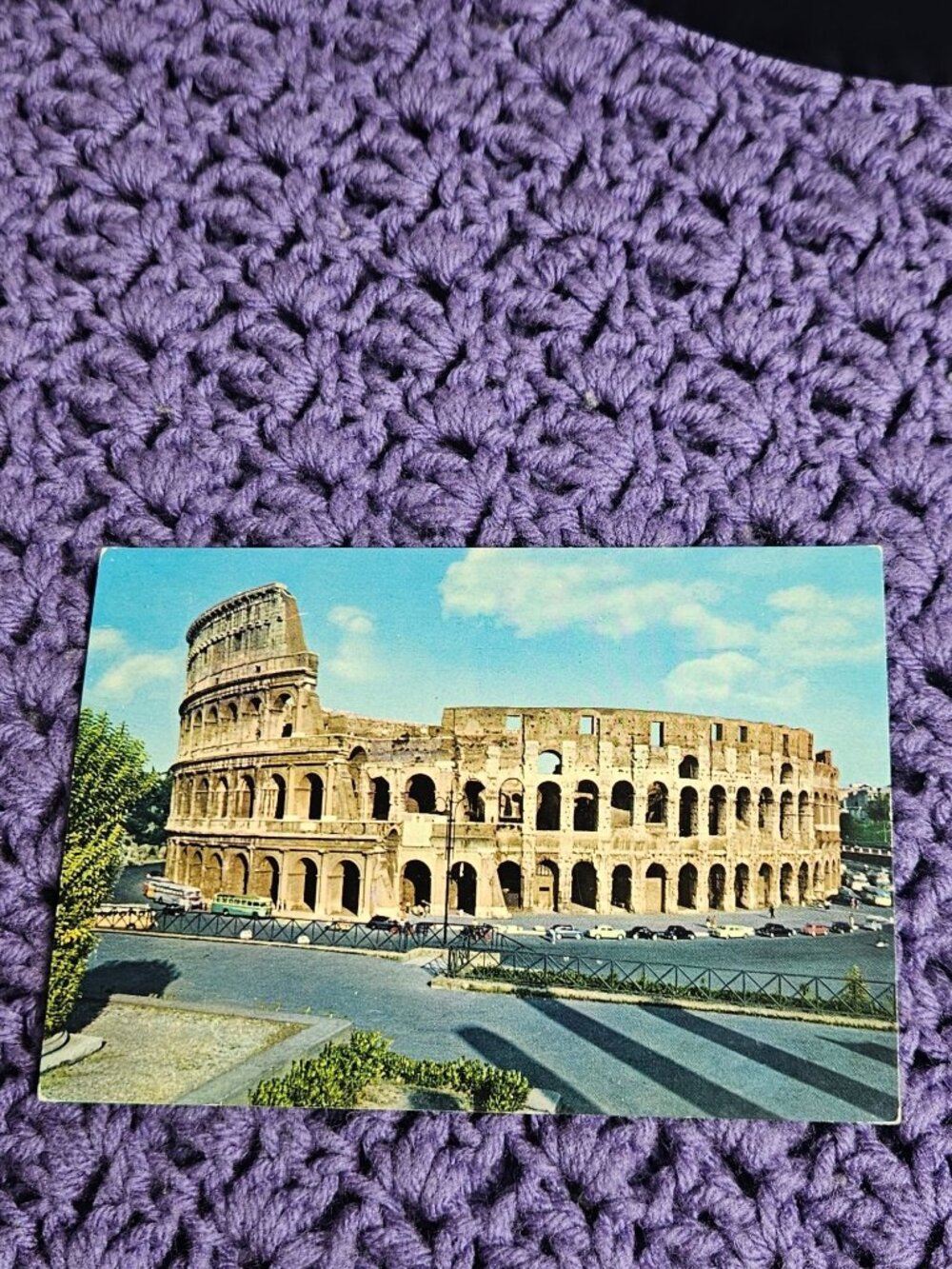 Roma Coliseum Postcard